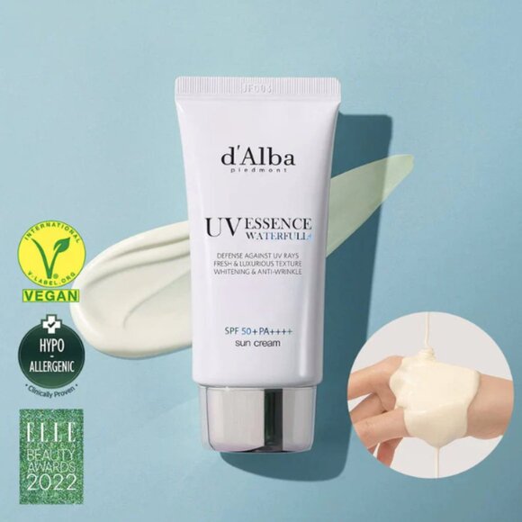 D’Alba UV Essence waterfull broad spectrum sunscreen SPF 50+ UV defense NEW - Picture 3 of 10